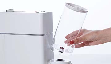 Polti Coffea avec uniquement de l'eau du robinet