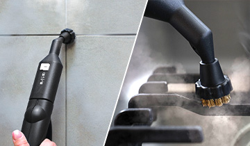 Polti Vaporetto Pro 100_Eco Power: nettoyage des joints de carrelage