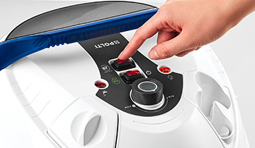 Polti Vaporetto Pro 100_Eco Power: activation de la vapeur turbo