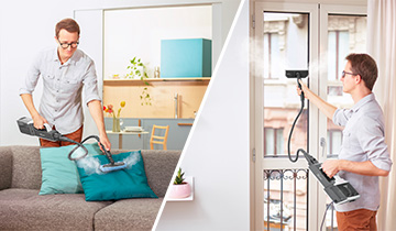 Polti Vaporetto Style nettoyage tissus d'ameublement