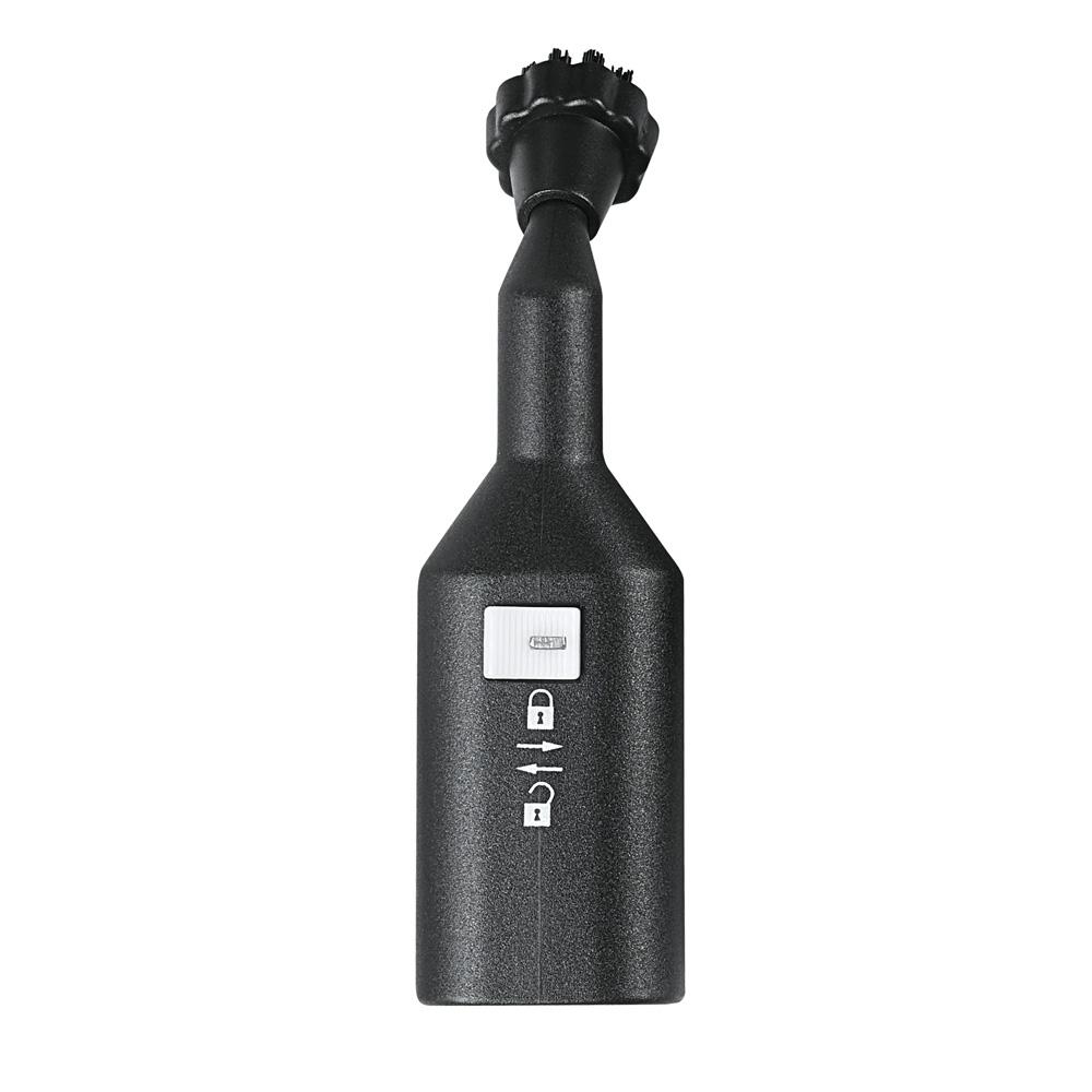 Concentrateur de vapeur muni d'une petite brosse ronde à poils en nylon pour Polti Vaporetto PAEU0283