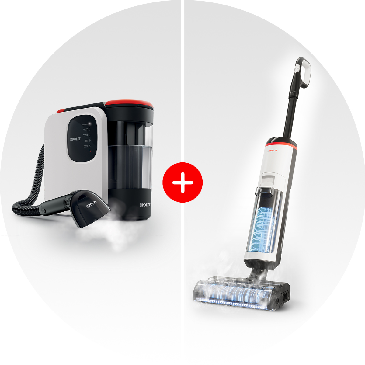 Pack Web - Shampouineuse + Aspirateur laveur vapeur