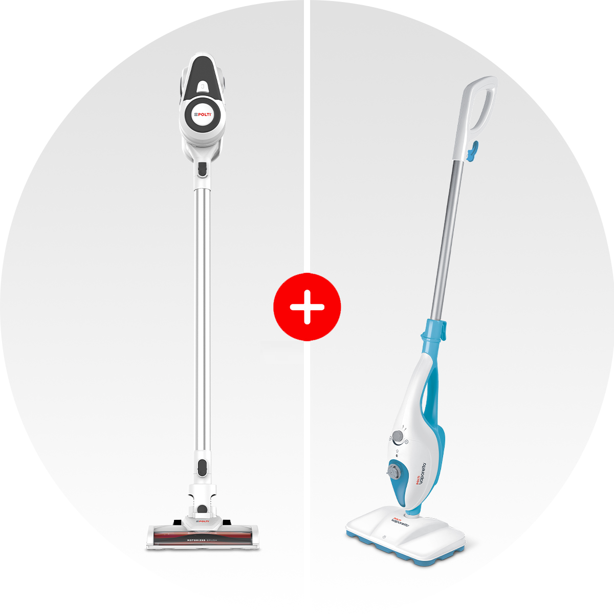 Pack exclusif Web - Aspirateur Balai + Nettoyeur vapeur