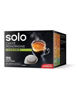 BTA00100-100 dosettes SOLO Caffè Monorigine Tanzania