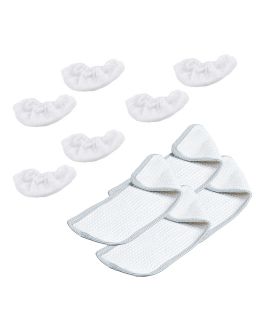 Kit 4 panni e 6 cuffie Vaporetto per pavimenti e tessuti