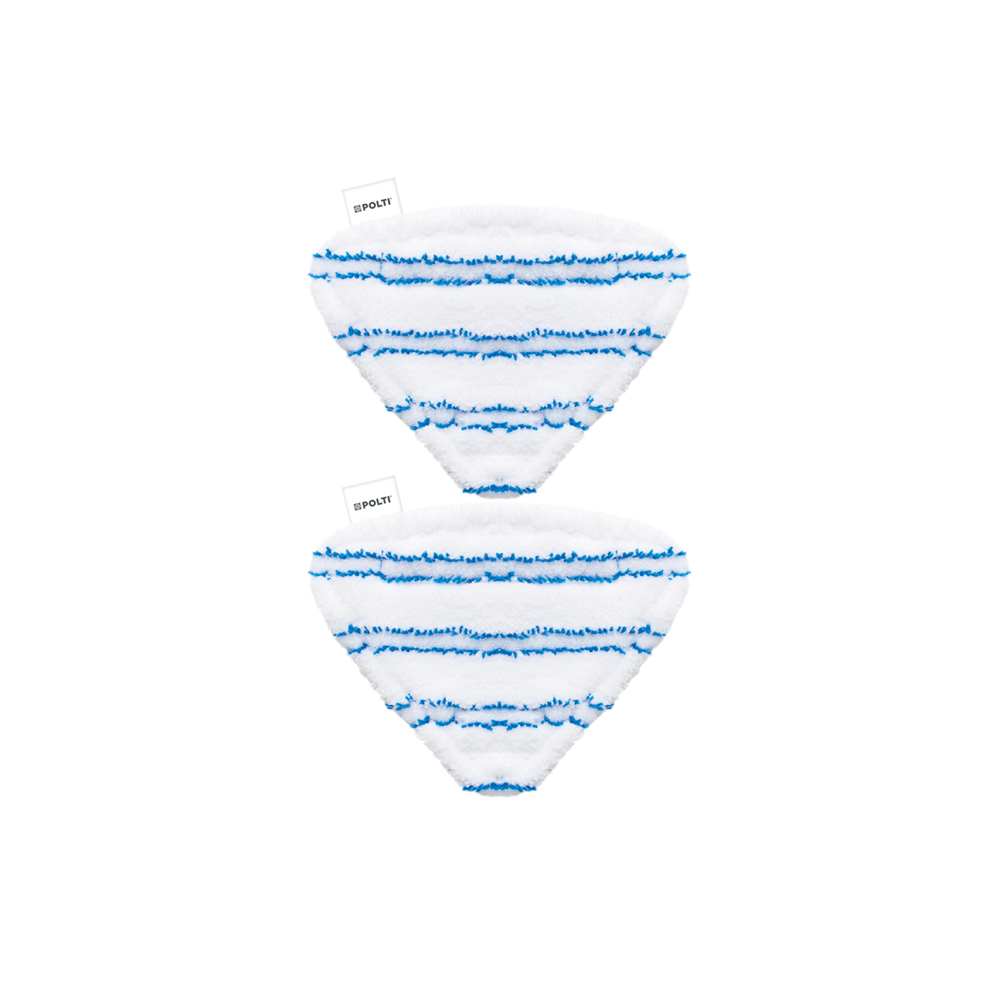 Kit de 2 serpillières pour brosse triangulaire pour Polti Vaporetto Style PAEU0395