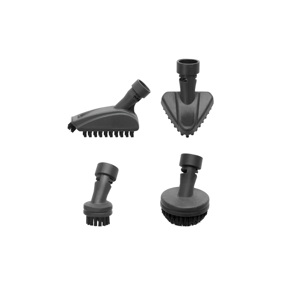 Lot De 4 Brosses Nylon Pour Aspirateur à Vapeur - Compatible Lecoaspira, Unico - 4 Couleurs Différentes