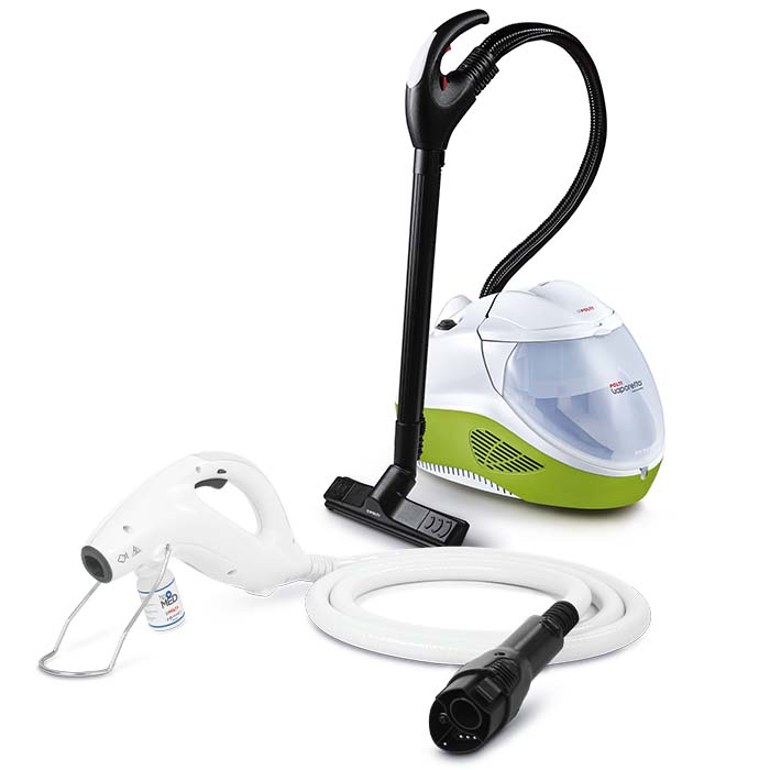 Polti Vaporetto Lecoaspira FAV80_Turbo Intelligence + Polti Sani System Gun 