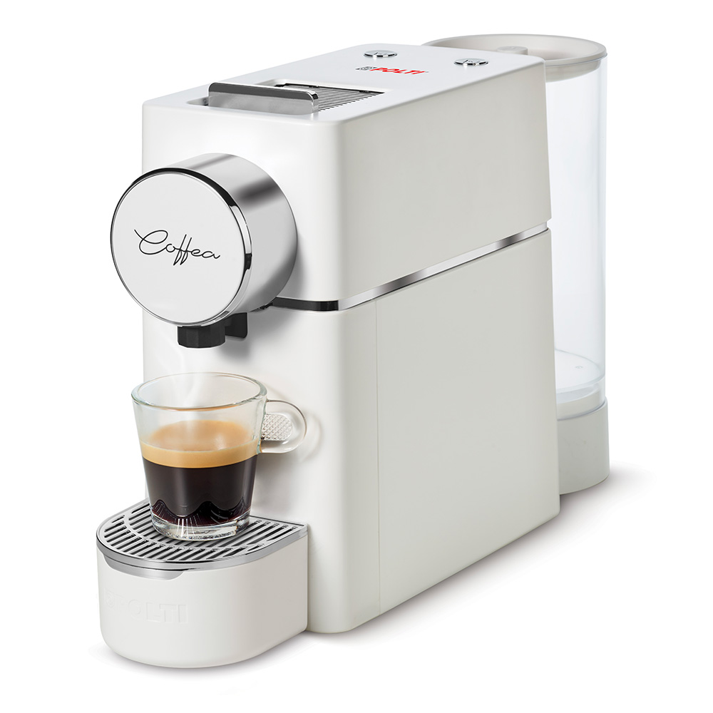 Polti Coffea S18W avec kit de 54 dosettes 54 E.S.E.