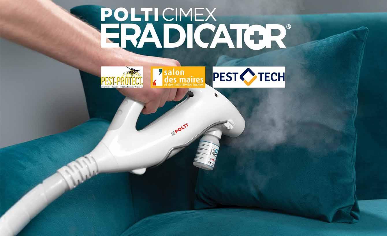 POLTI, toujours plus internationale, participe à trois salons européens importants