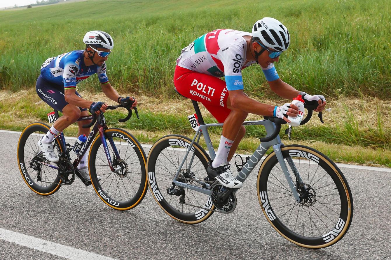 Maestri, qui visait la victoire, termine neuvième de la douzième étape du Giro d'Italia