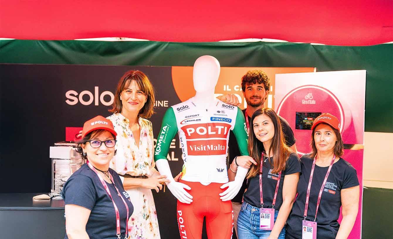 Polti en course au Giro avec SOLO