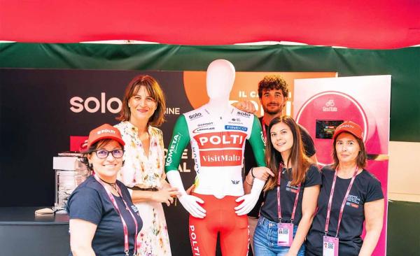 Polti en course au Giro avec SOLO
