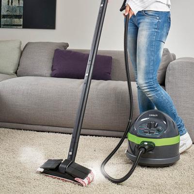 Vaporetto pulitore a vapore a traino