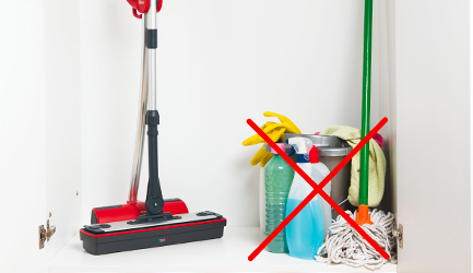 Polti Moppy: zero gaspillage