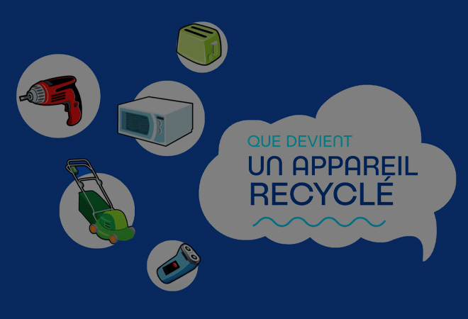 Voir le vidéo: que dévient un appreail recyclé