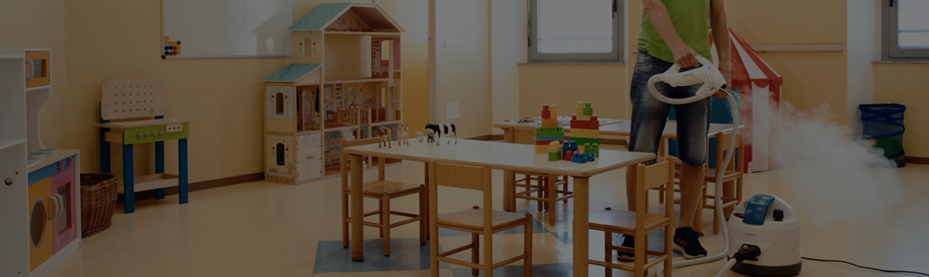 Polti pour le nettoyage des lieux publiques