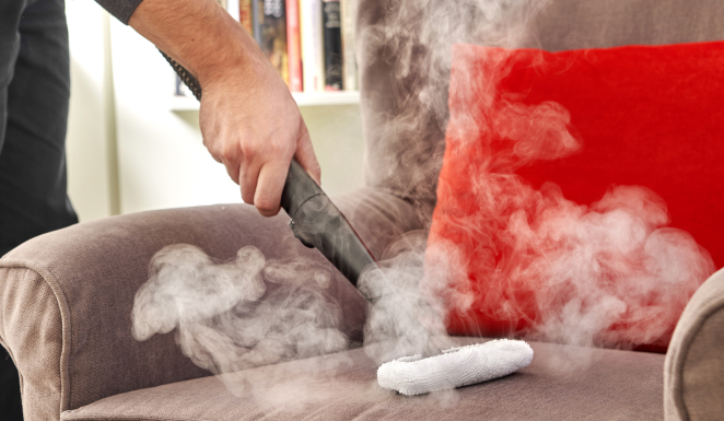 SpotCleaner en action sur une fuite