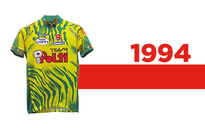 Team Polti Ciclismo - Maillot 1994