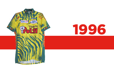 Team Polti Ciclismo - Maillot 1996