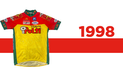 Team Polti Ciclismo - Maillot 1998