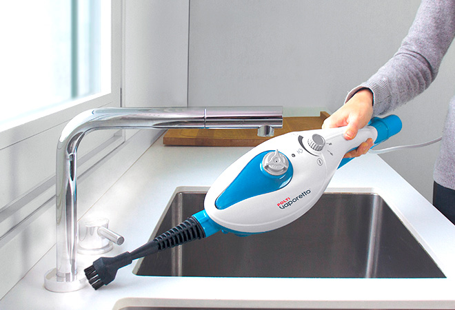Nettoyage à la vapeur: efficace sur les surfaces